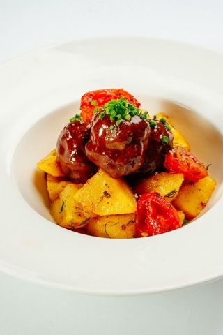 Фрикадельки с картофелем по домашнему 