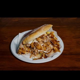 Panino kebab solo carne