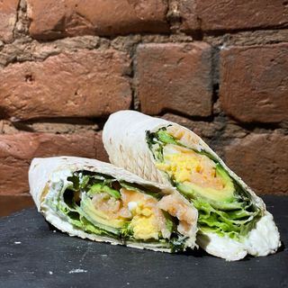 Лосось в лаваші