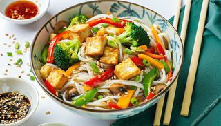 Makaron ryżowy wege