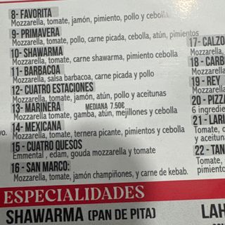 10. Pizza Shawarma