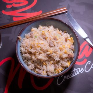 Arroz Salteado Con Char Siu