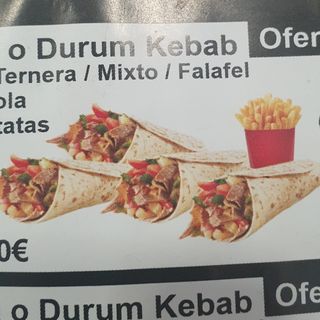4 Pita O Durum Kebab