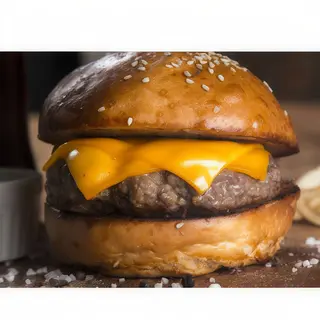 Hamburguesa con queso