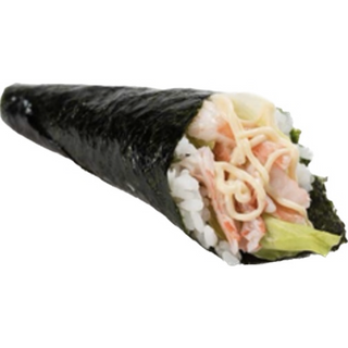 Temaki de  Langostino y Lechuga (1 Ud)