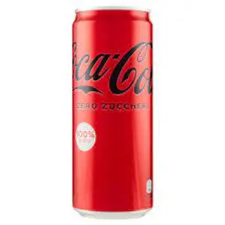 lattina coca cola zero - 0,33 litri