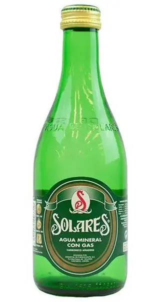 AGUA CON GAS