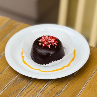 Веганський десерт малина-шоколад (75гр)