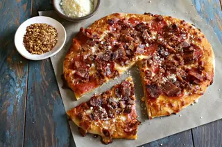 Beef Pizza Large