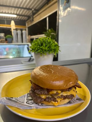 Hamburguesa Smash C&C