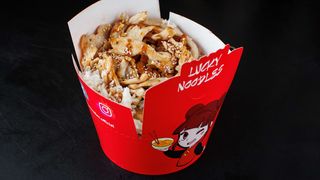 Orez cu pui si sos Teriyaki