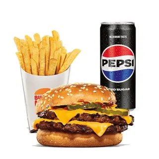 Double Cheeseburger Zestaw