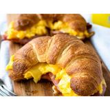 Eggs On Croissant