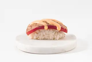 Nigiri tuna grill