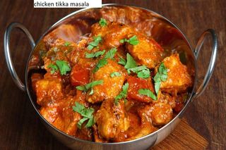 Chicken Tikka Masala + Lattina Coca-Cola