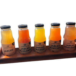 Sok jabłko- rabarbar 300 ml