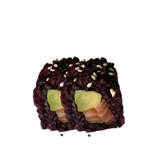114. Uramaki De Salmón Clasico (4 Pzs.)
