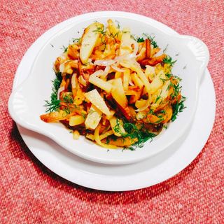 Картопля смажена з салом ( 250г)