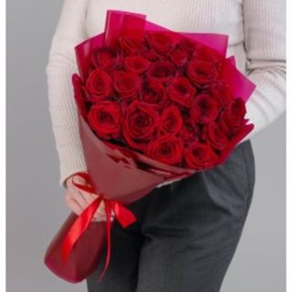 Buchet 25 trandafiri olandezi