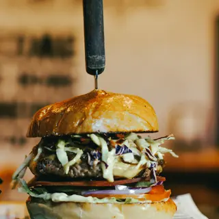 Barbecue Burger avec Frites