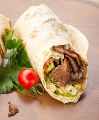 Телешки лаваш дюнер