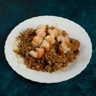 Prženi pirinač sa škampima