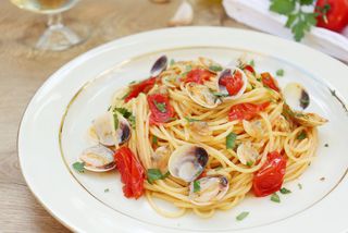 Spaghetti alle vongole senza glutine