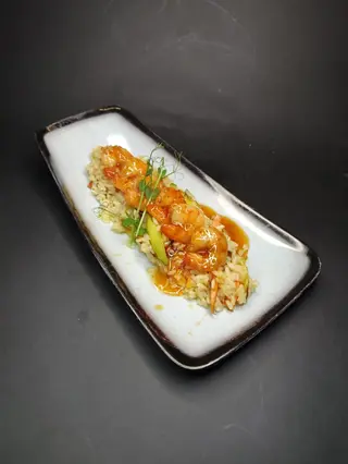 Скариди със сладко чили сос (280гр)