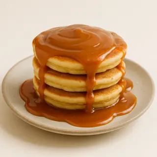 Tortita con dulce de leche