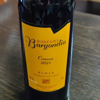 Botella Rioja  Crianza "Bargondia "