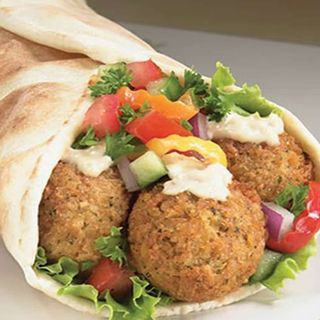 Durum falafel C/Queijo (vegetariano)