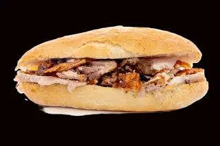 Filone Porchetta, mozzarella di bufala e friarielli