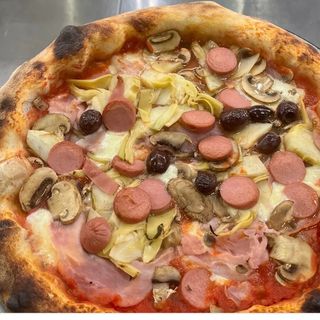 Pizza capricciosa senza glutine 