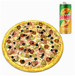 Extra Pequena 23cm + Oferta Bebida 33cl