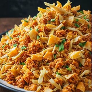 Chicken kottu porzione grande