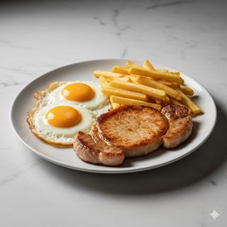 Plato Combinado De Lomo