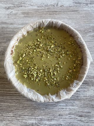 Tartaleta De Queso Sabor Pistacho