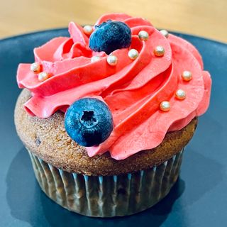 Къпкейк с малини