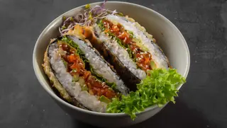 Sushi Burger Tatarra łosoś (67)