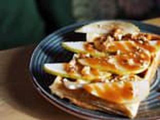 Вафля с грушею та сиром брі (250г)