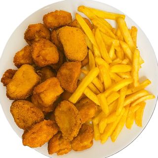 Nuggets frytkami