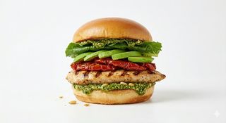 Burger Chicken Pesto