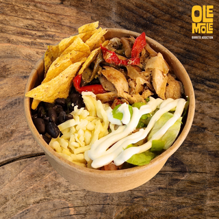 bowl fajitas pollo