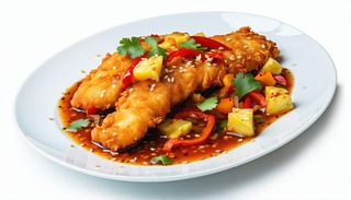 Ryba w sosie słodko-kwaśnym