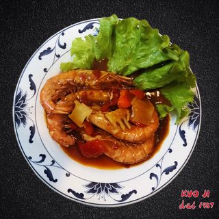 53  -Gamberoni in salsa chili