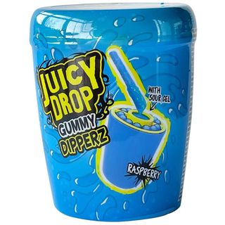 Juicy Drop Gummy Dipperz Raspberry 96g