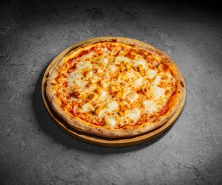 პიცა ქათმის პილპილის სოუსში