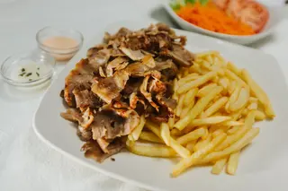 Menu Prato Kebab
