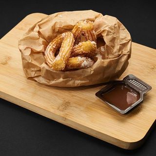 Churros con la nutella