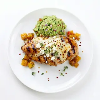 Pollo Con Guacamole